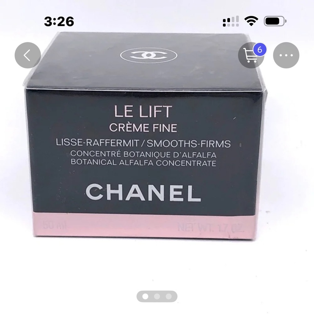 CHANEL Le Lift Creme Fine Black Packaging Never open, never used. Pristine